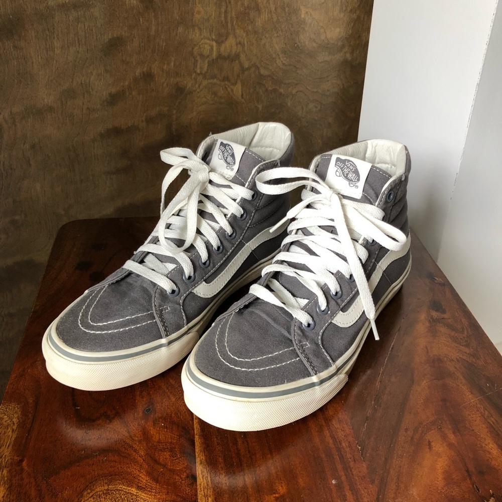 Grey Vans Sk8-Hi